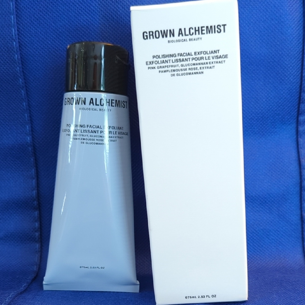 Grown Alchemist Polishing Facial Exfoliant Full Size New In The Box 2.53 Oz